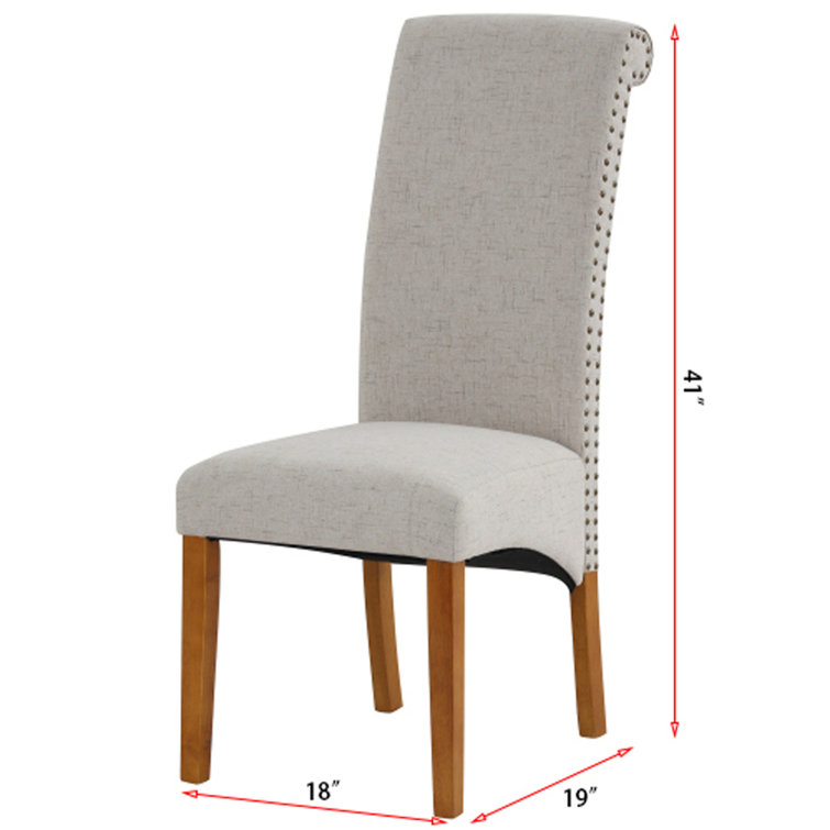 Ophelia & Co. Cocheta Fabric Parsons Chair Wayfair